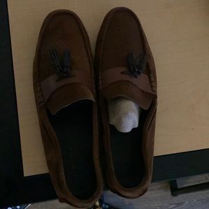 Brown chocolate loafer from Zara